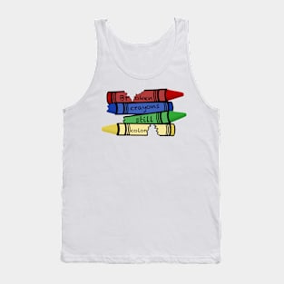 Broken Crayons Tank Top